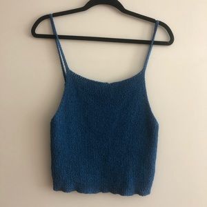 Spaghetti strap crop top
